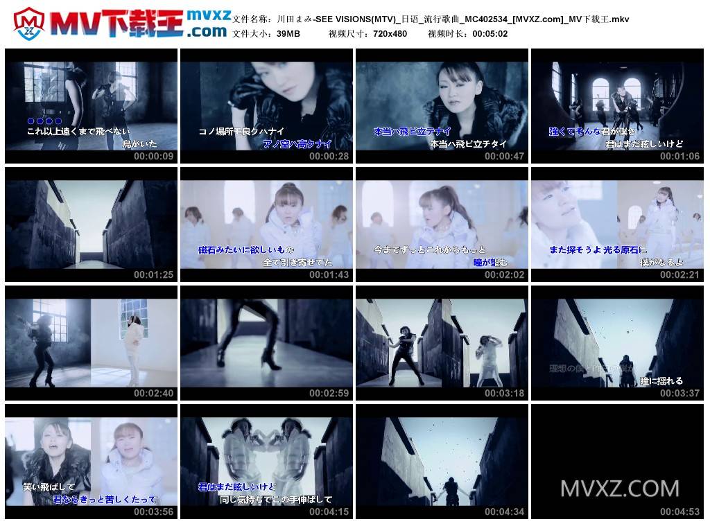 川田まみ-SEE VISIONS(MTV)_日语_流行歌曲_MC402534
